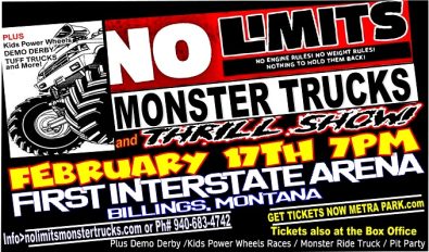 No Limits Monster Trucks & Thrill Show take over Wicomico Civic Center